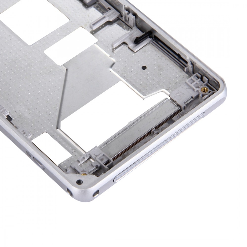 Front Housing LCD Frame Bezel for Sony Xperia Z1 Compact / Mini (White) Sony Replacement Parts Sony Xperia Z1 Compact